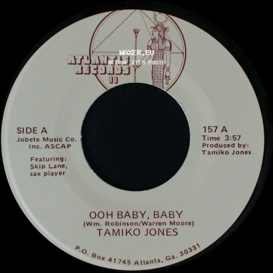 Tamiko Jones - Ooh Baby, Baby / Boy, You're Growing On Me side A