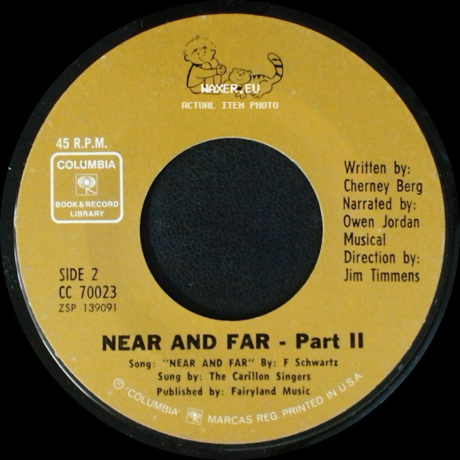 The Carillon Singers - Near And Far Part 1 / Near And Far - Part Ii side B