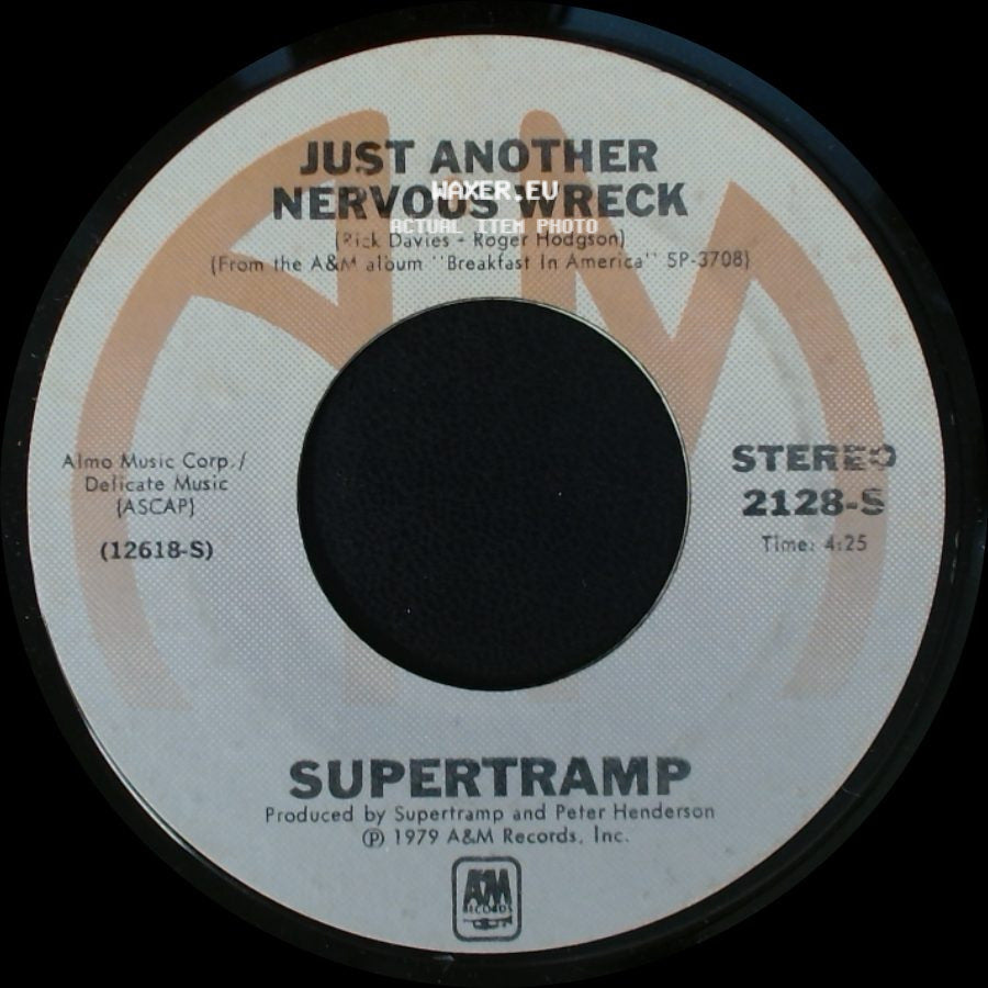Supertramp - Just Another Nervous Wreck / The Logical Song side A