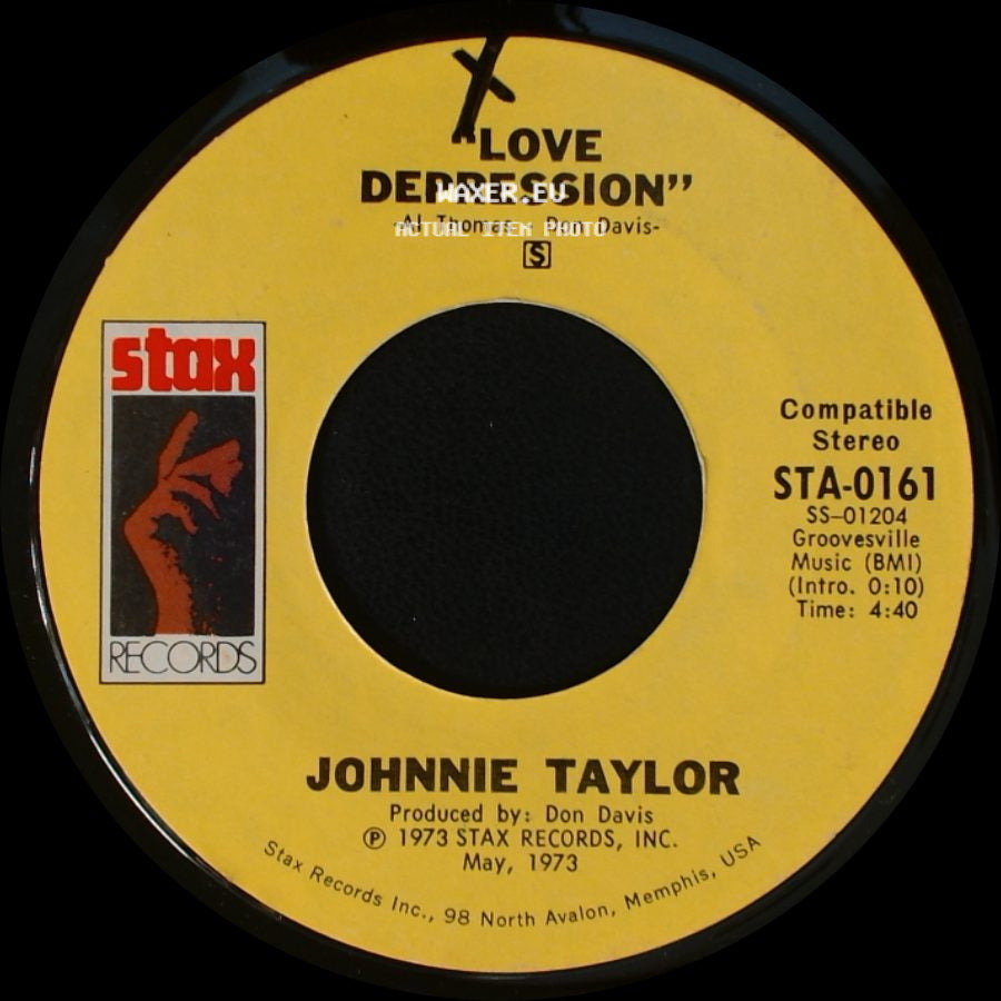 Johnnie Taylor - I Believe In You (You Believe In Me) / Love Depression side B