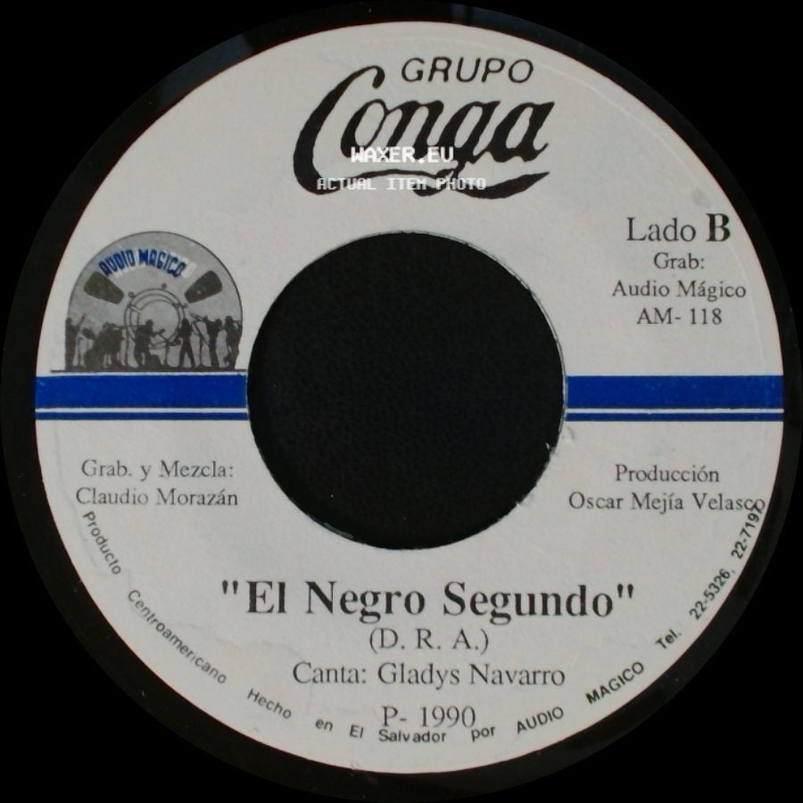 Grupo Conga - Ven A Mis Brazos / El Negro Segundo side B