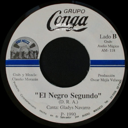 Grupo Conga - Ven A Mis Brazos / El Negro Segundo side B