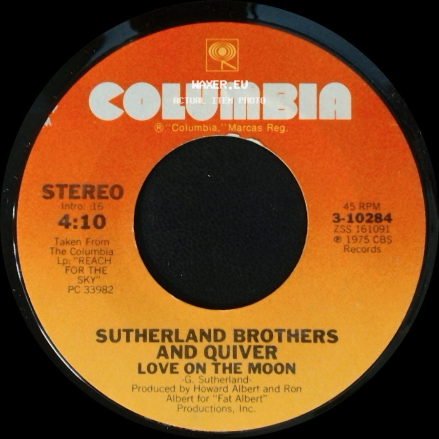 Sutherland Brothers And Quiver - Love On The Moon / Arms Of Mary side A