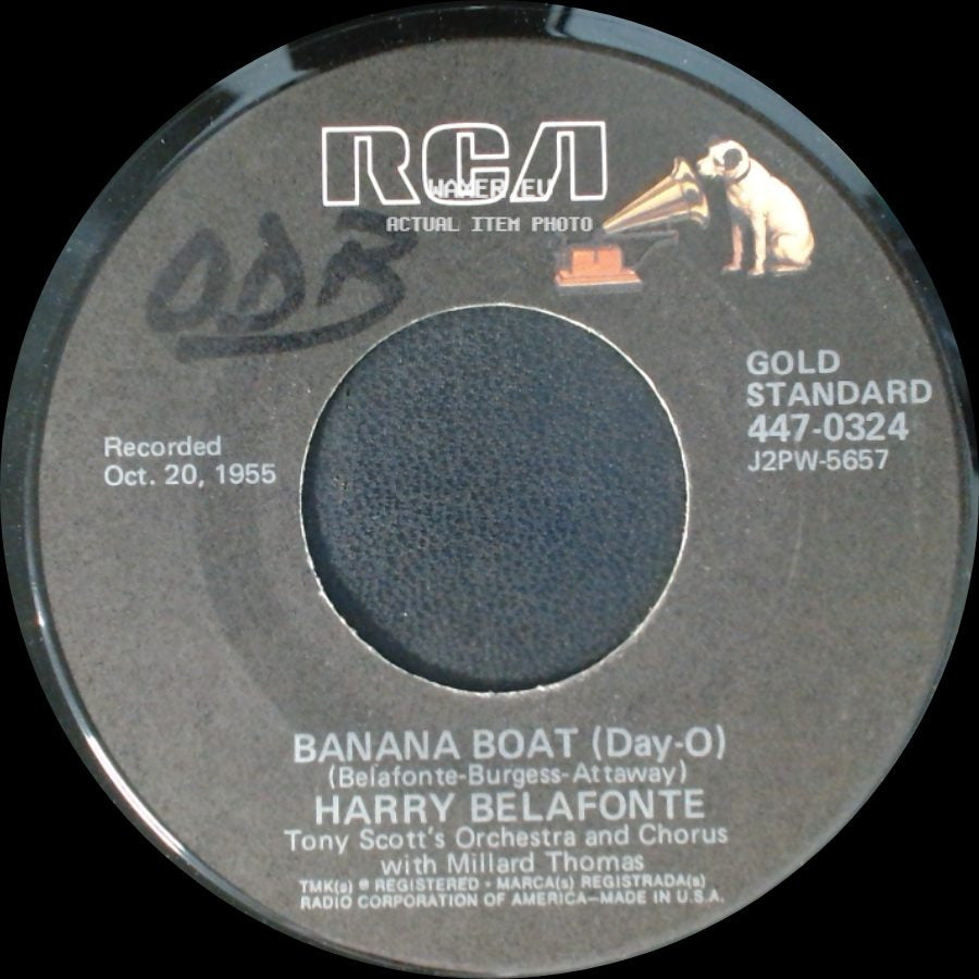 Harry Belafonte - Jamaica Farewell / Banana Boat (Day-O) side B