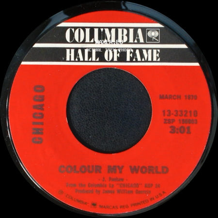 Chicago - I'm A Man / Colour My World side B