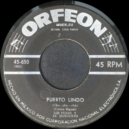 Los Yucas Y Su Conjunto - Mi Son Son Cha / Puerto Lindo side B