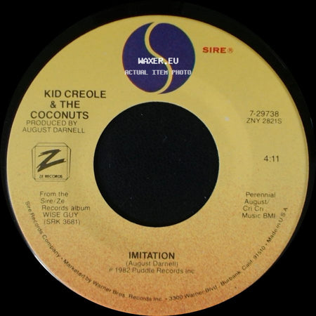 Kid Creole & The Coconuts - Imitation / Annie, I'm Not Your Daddy side A