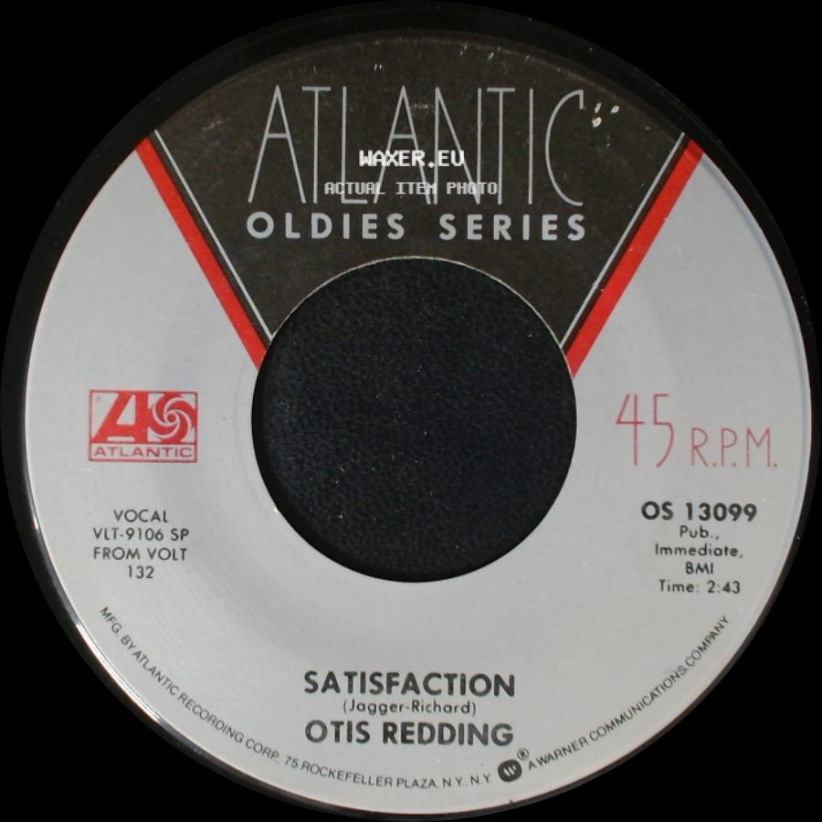 Otis Redding - Satisfaction / Try A Little Tenderness side A