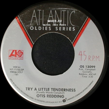 Otis Redding - Satisfaction / Try A Little Tenderness side B