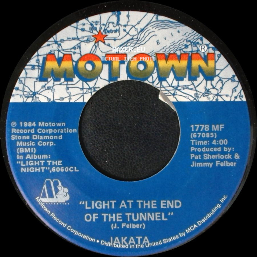 Jakata - Golden Girl / Light At The End Of The Tunnel side B