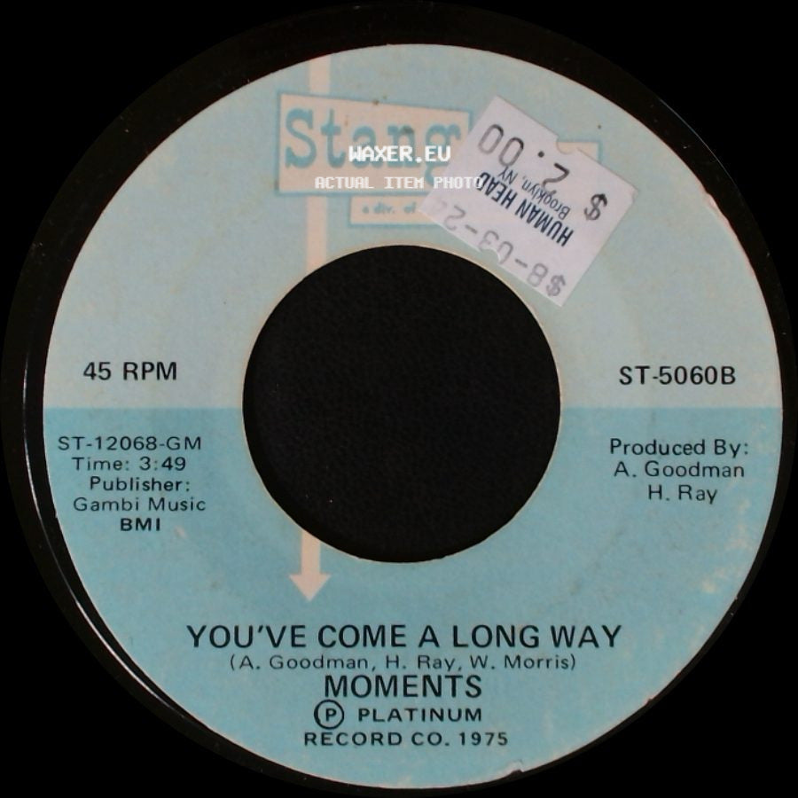 Moments - You've Come A Long Way / Look At Me (I'm In Love) side A