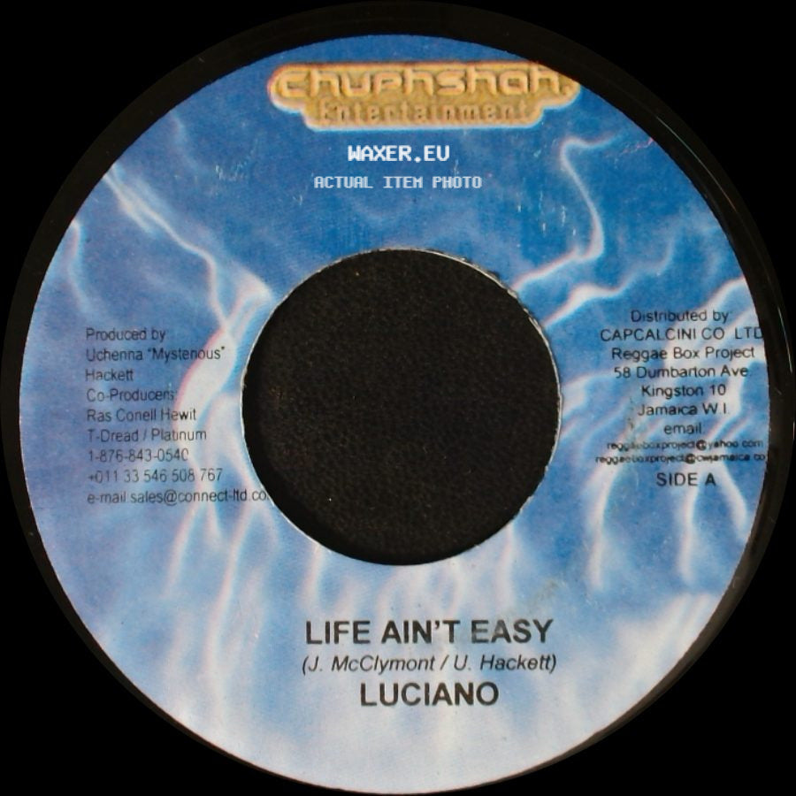 Luciano / Mysterious - Life Ain't Easy / Aye Boy side A