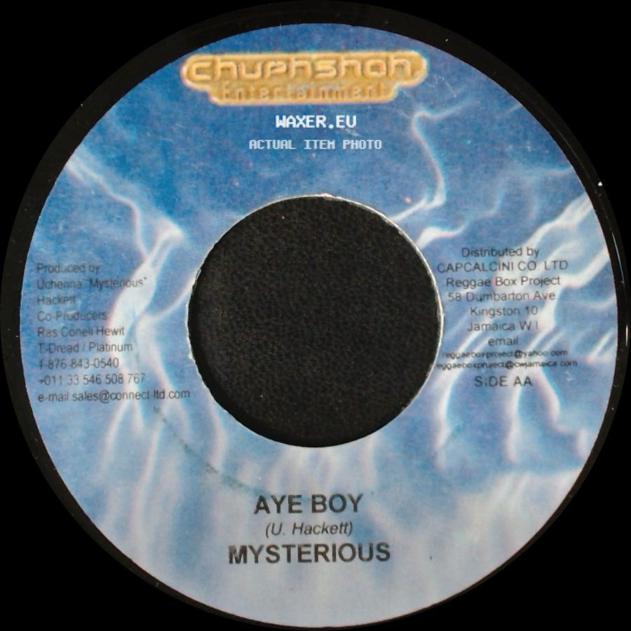 Luciano / Mysterious - Life Ain't Easy / Aye Boy side B