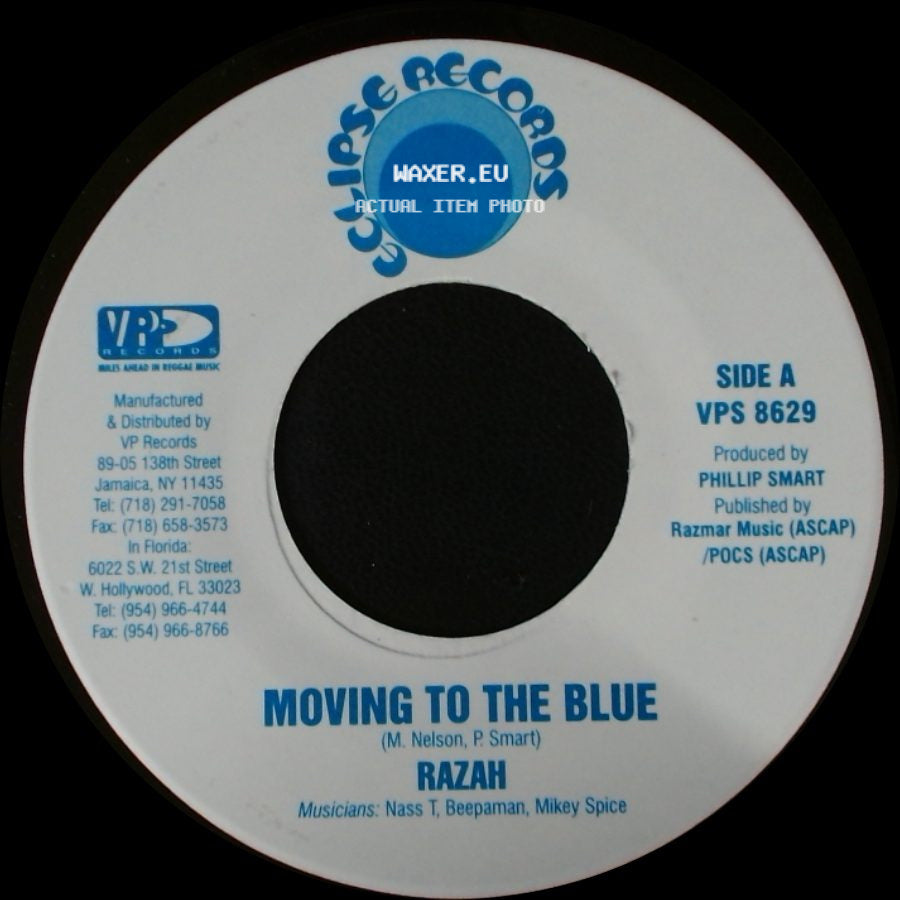 Razah - Moving To The Blue / When You Love Somebody side A