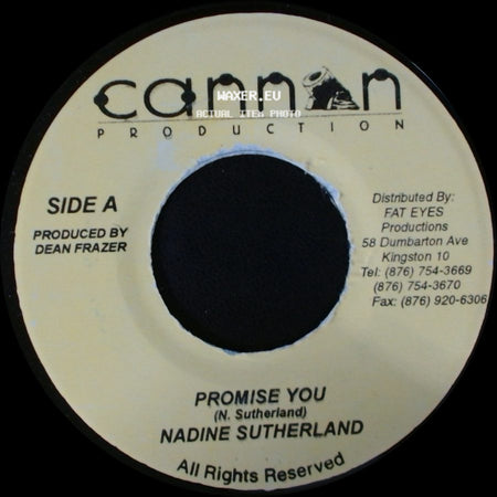 Nadine Sutherland - Promise You / Version side A