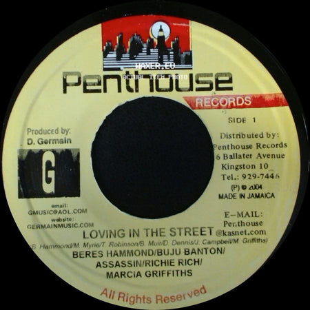 Beres Hammond/Buju Banton/Assassin/Richie Rich/Marcia Griffiths - Loving In The Street / Version side A