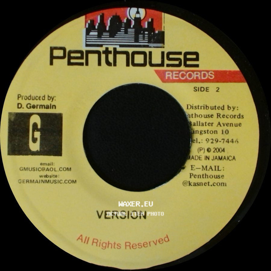 Jah Mel - Natty Dread A Whey She Want / Version side B