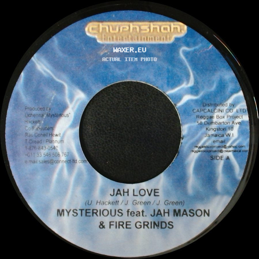 Mysterious Feat. Jah Mason & Fire Grinds / Mysterious - Jah Love / This Feeling side A