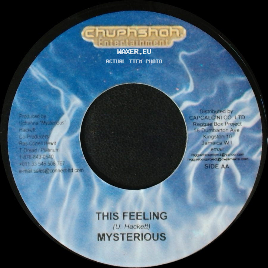 Mysterious Feat. Jah Mason & Fire Grinds / Mysterious - Jah Love / This Feeling side B