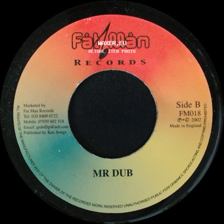 Nah-I - Mr Grumble / Mr Dub side B