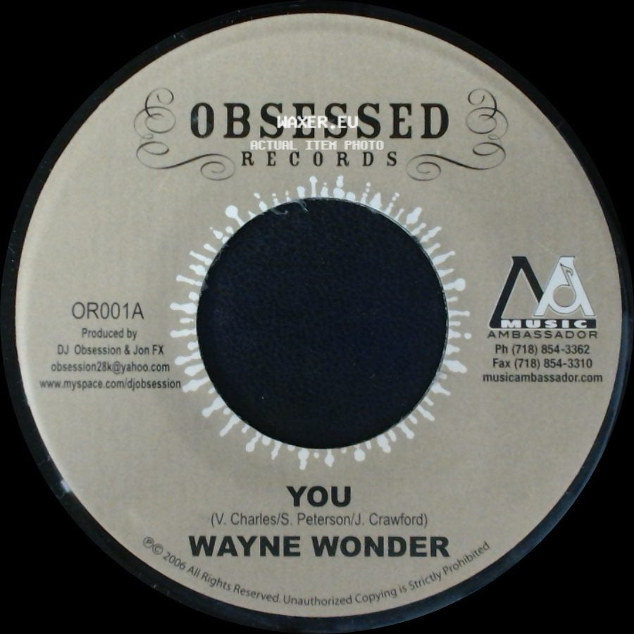 Wayne Wonder - You / Version side A