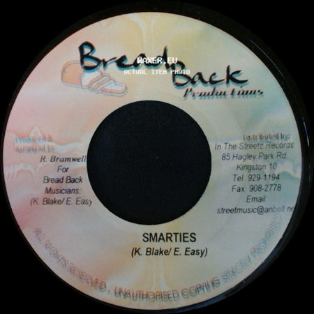Sizzla / Smarties - Hear Dem Talking / Smarties side B
