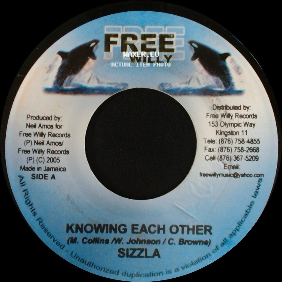 Sizzla / Steely & Clevie - Knowing Each Other / Handle Riddim side A