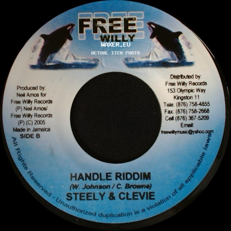 Sizzla / Steely & Clevie - Knowing Each Other / Handle Riddim side B