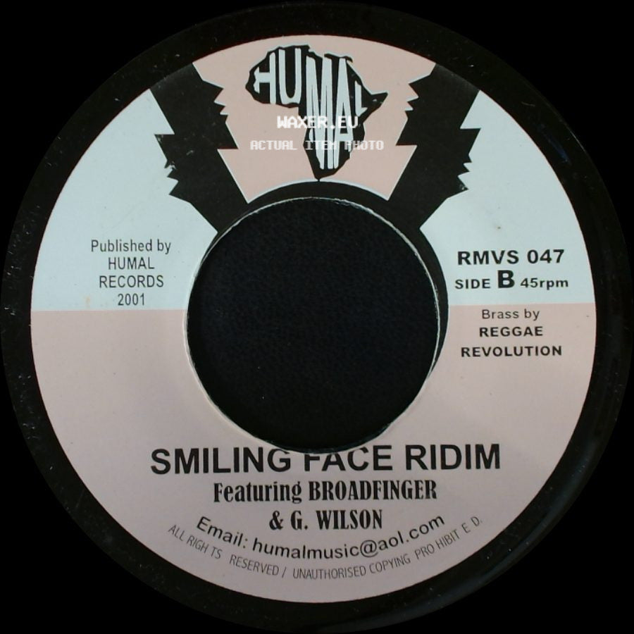 Admiral Tibbet - No Love Without Feelings / Smiling Face Ridim Featuring Broadfinger & G. Wilson side B