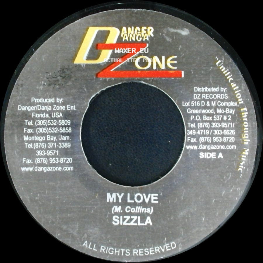 Sizzla / Millitary Man & Kultra Knox - My Love / Love And Honesty side A