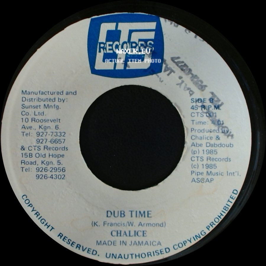 Chalice - Revival Time / Dub Time side B