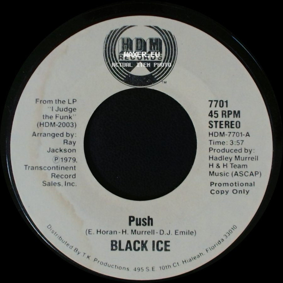 Black Ice - Push / Push side A