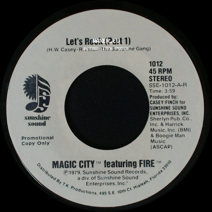 Magic City Featuring Fire - Let's Rock (Part 1) / Let's Rock (Part 1) side A