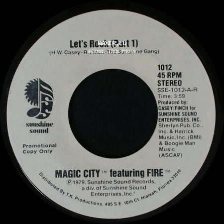 Magic City Featuring Fire - Let's Rock (Part 1) / Let's Rock (Part 1) side A