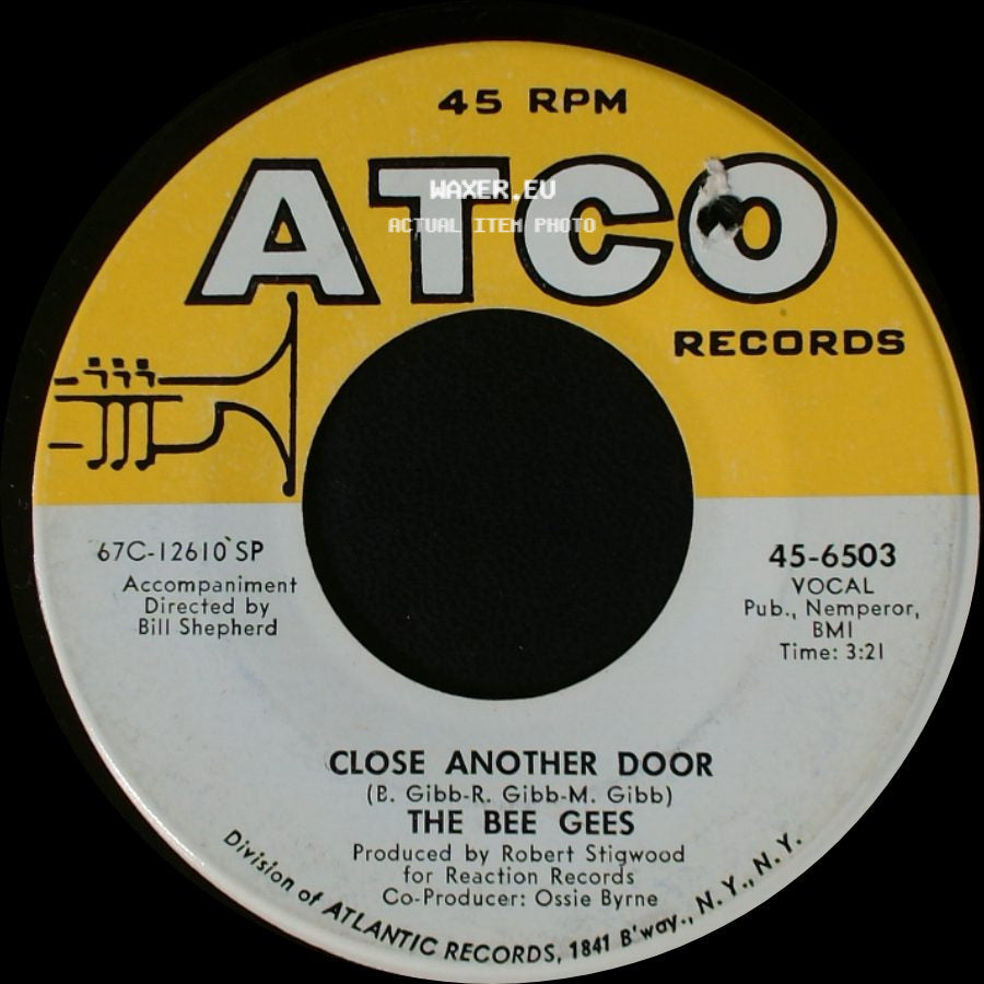 The Bee Gees - To Love Somebody / Close Another Door side B