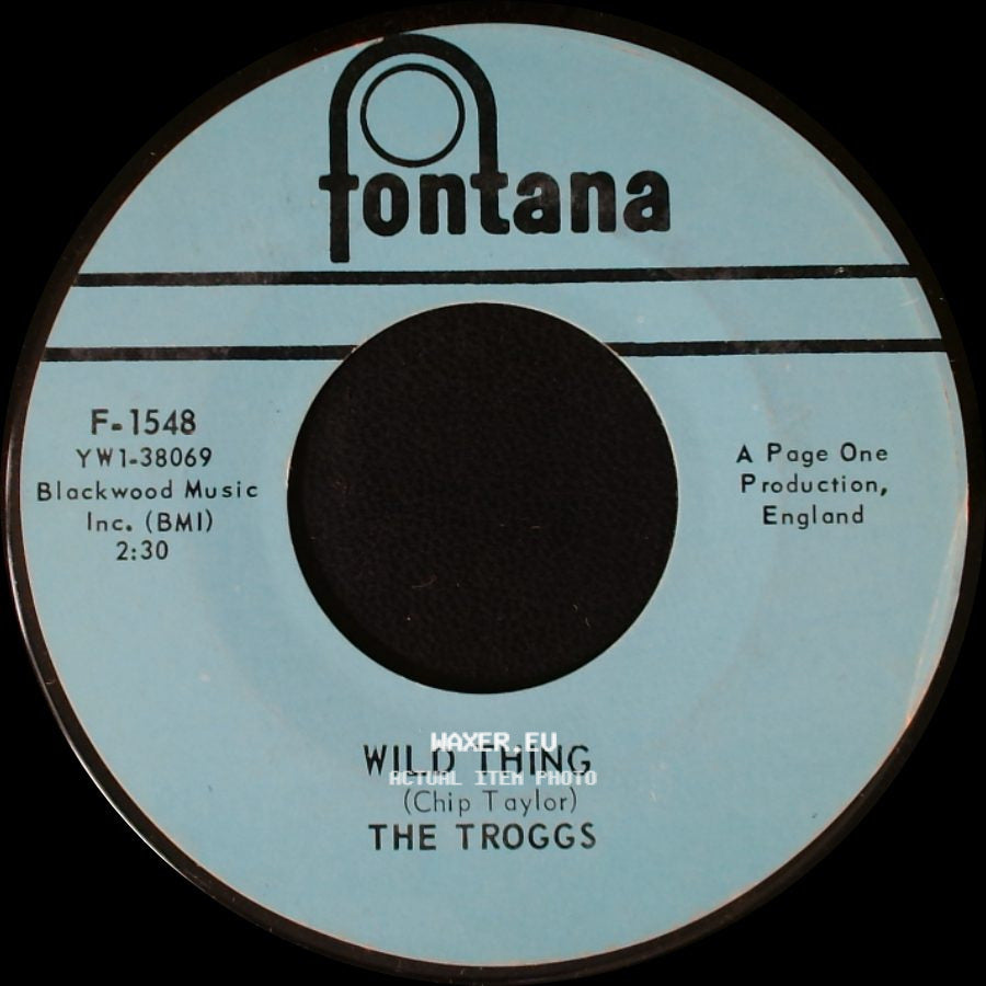 The Troggs - From Home / Wild Thing side B