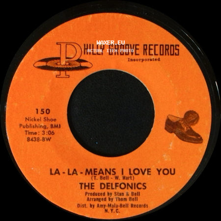 The Delfonics - La - La - Means I Love You / Can't Get Over Losing You side A