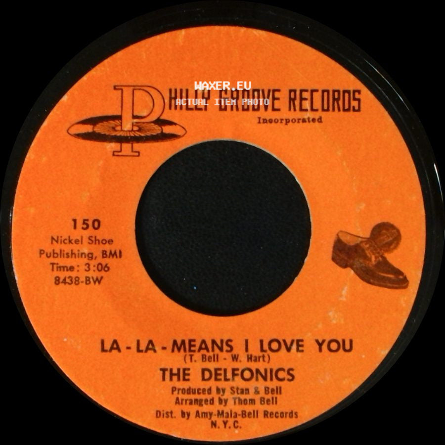 The Delfonics - La - La - Means I Love You / Can't Get Over Losing You side A