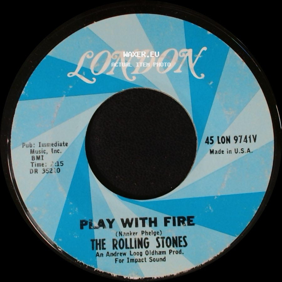 The Rolling Stones - Play With Fire / The Last Time side A