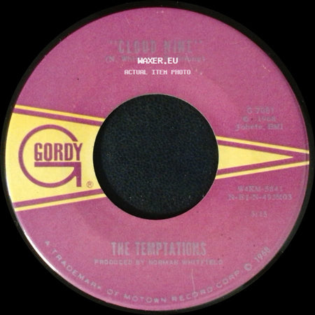 The Temptations - Cloud Nine / Why Did She Have To Leave Me (Why Did She Have To Go) side A