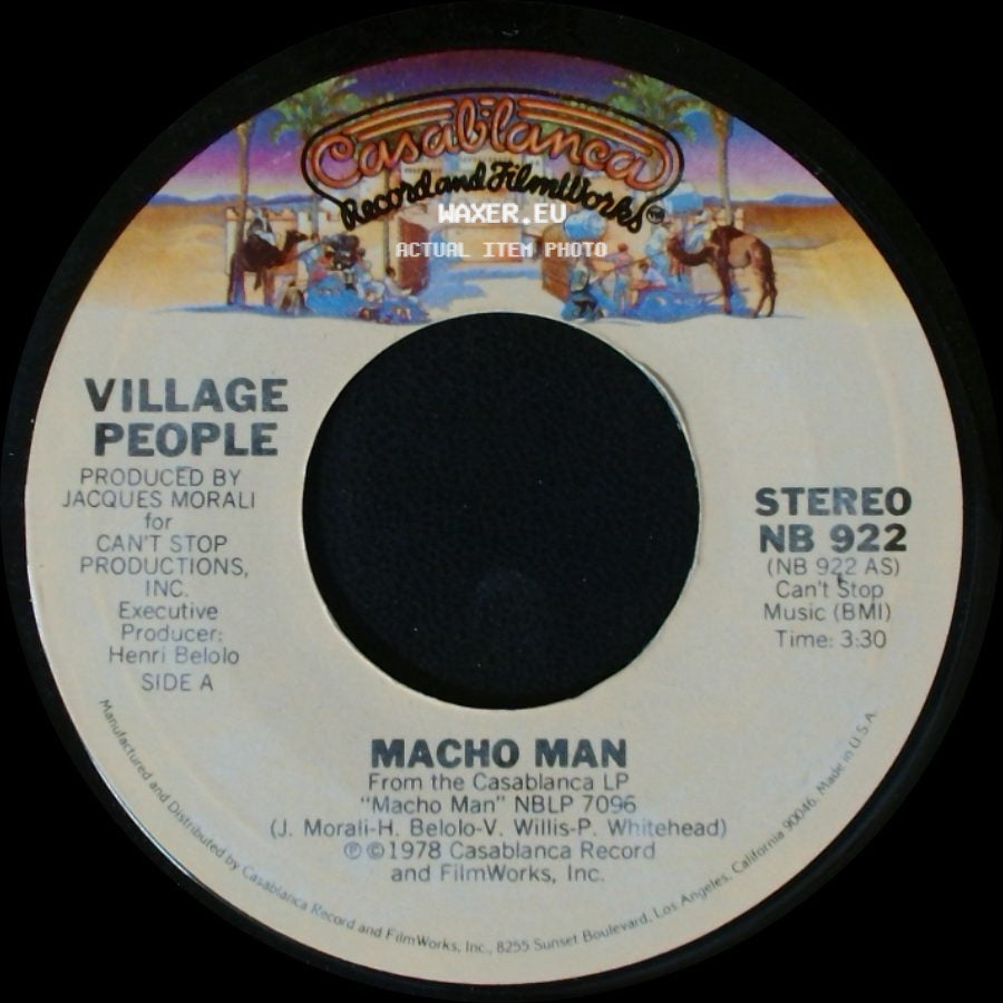 Village People - Macho Man / Key West side A
