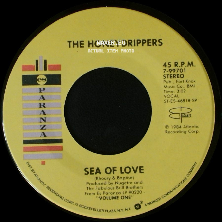 The Honeydrippers - Rockin' At Midnight / Sea Of Love side B