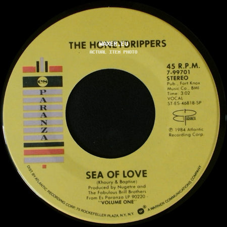 The Honeydrippers - Rockin' At Midnight / Sea Of Love side B