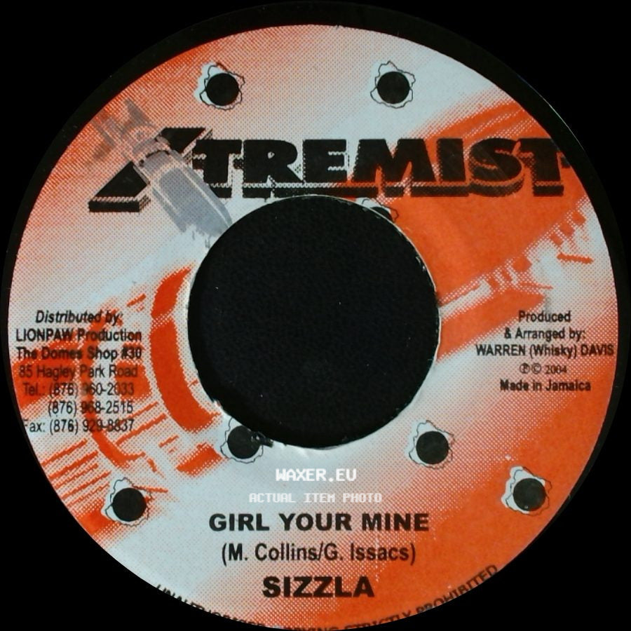Sizzla - Soon Forward / Girl Your Mine side B