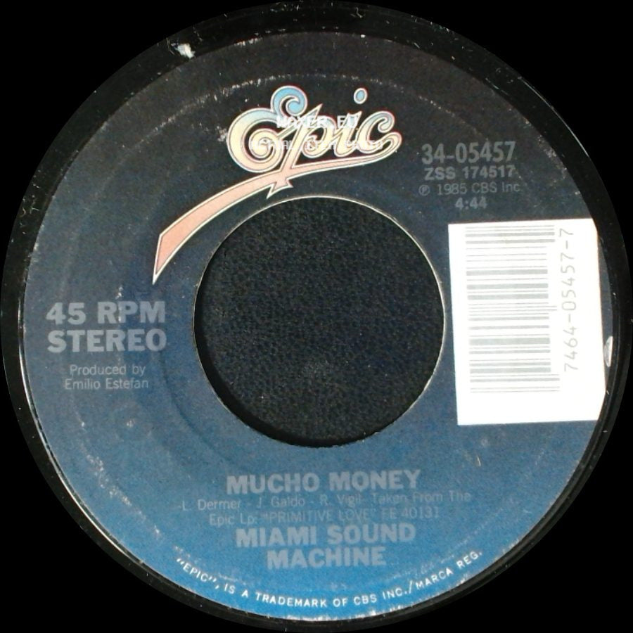 Miami Sound Machine - Mucho Money / Conga side A