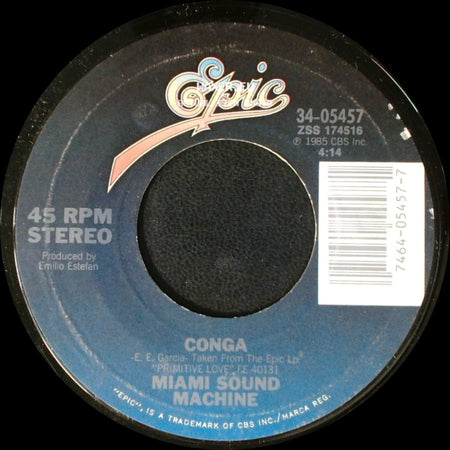 Miami Sound Machine - Mucho Money / Conga side B