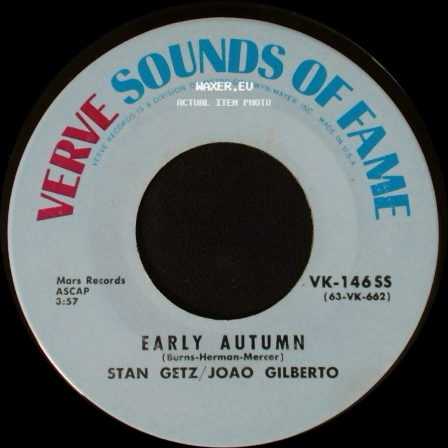 Stan Getz/Joao Gilberto - Early Autumn / Desafinado side A