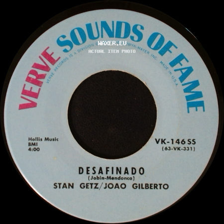 Stan Getz/Joao Gilberto - Early Autumn / Desafinado side B