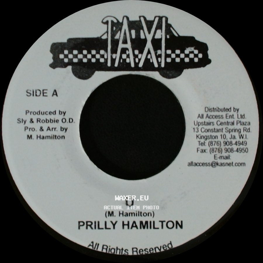 Prilly Hamilton / Taxi Gang - U / Version side A