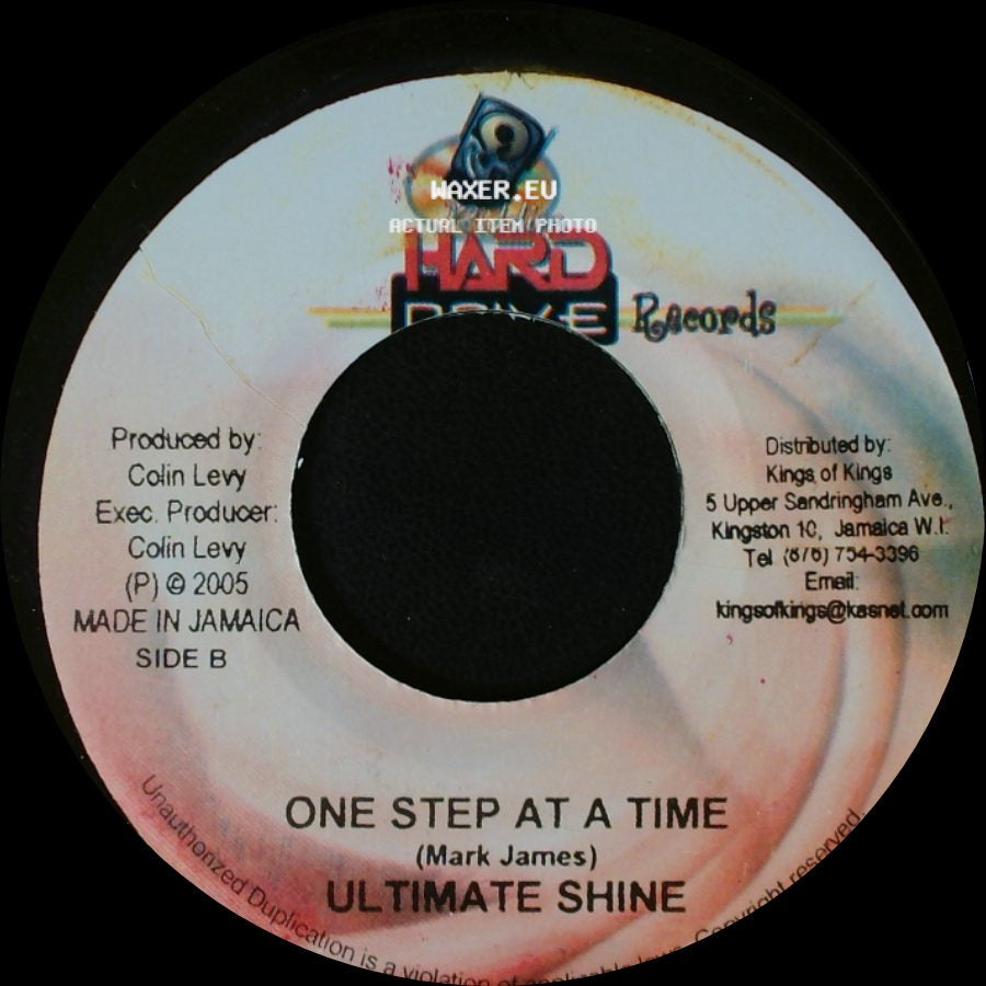Richie Spice / Ultimate Shine - Hand Me The Torch / One Step At A Time side B
